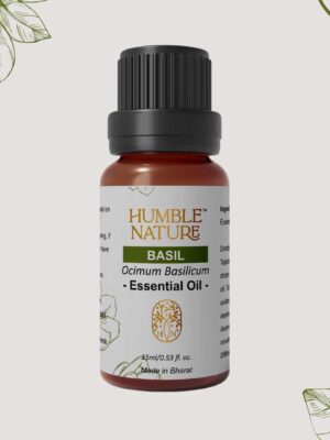 Pure Basil Essential Oil - Humble nature || Best Essential Oil Brand In India